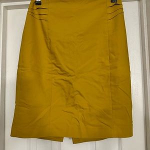 Express high waisted midi pencil skirt